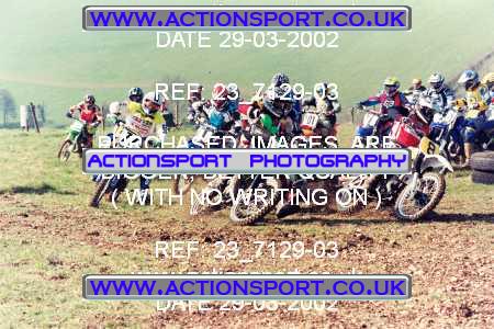 Photo: 23_7129-03 ActionSport Photography 29/03/2002 AMCA Marshfield MXC Mike Brown Memorial  _4_OldFriends #77
