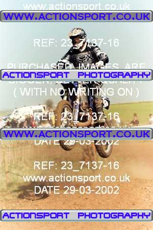 Photo: 23_7137-16 ActionSport Photography 29/03/2002 AMCA Marshfield MXC Mike Brown Memorial  _7_250-750Juniors #185