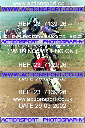 Photo: 23_7139-26 ActionSport Photography 29/03/2002 AMCA Marshfield MXC Mike Brown Memorial  _7_250-750Juniors #51