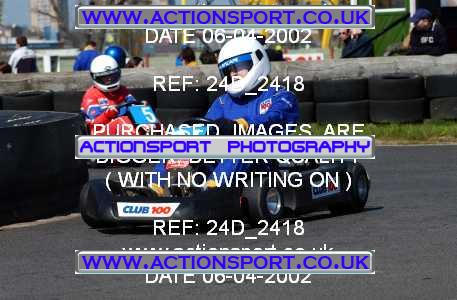 Photo: 24D_2418 ActionSport Photography 06/04/2002 Club 100 Kart Event - Birmingham Wheels _1_Practice #21