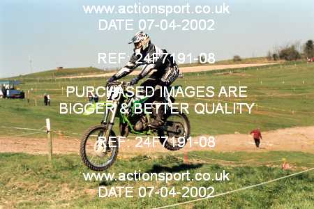 Photo: 24F7191-08 ActionSport Photography 07/04/2002 AMCA Cirencester & DMXC [250 Qualifiers] - Upavon  _1_JuniorsGp1 #43