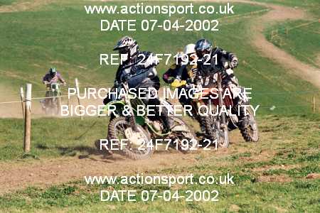 Photo: 24F7192-21 ActionSport Photography 07/04/2002 AMCA Cirencester & DMXC [250 Qualifiers] - Upavon  _1_JuniorsGp1 #43