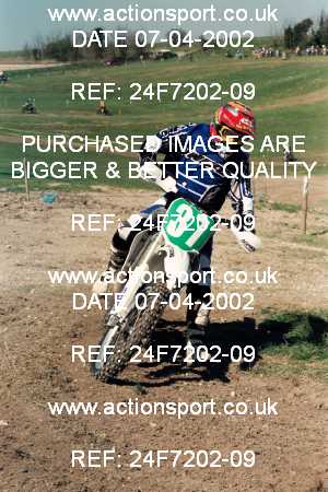 Photo: 24F7202-09 ActionSport Photography 07/04/2002 AMCA Cirencester & DMXC [250 Qualifiers] - Upavon  _4_OpenSeniors #37