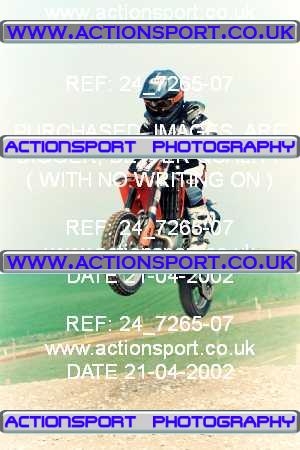 Photo: 24_7265-07 ActionSport Photography 21/04/2002 YMSA Poole & Parkstone MC - Winterbourne Gunner _4_65s #47