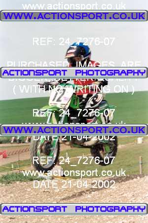 Photo: 24_7276-07 ActionSport Photography 21/04/2002 YMSA Poole & Parkstone MC - Winterbourne Gunner _5_Autos #12