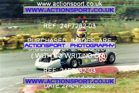 Photo: 24F7282-03 ActionSport Photography 27/04/2002 Camberley Kart Club  _4_JuniorMax #69