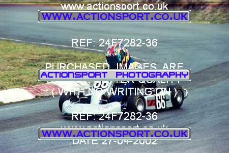 Photo: 24F7282-36 ActionSport Photography 27/04/2002 Camberley Kart Club  _1_Cadets #66