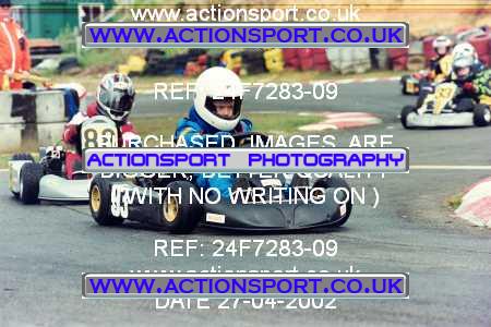 Photo: 24F7283-09 ActionSport Photography 27/04/2002 Camberley Kart Club  _1_Cadets #93