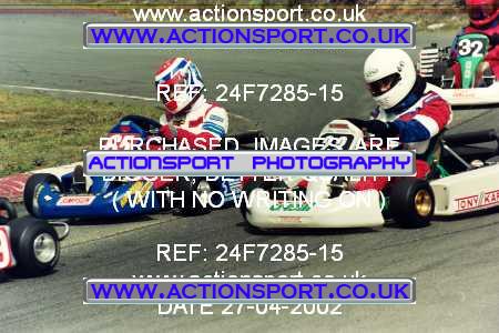 Photo: 24F7285-15 ActionSport Photography 27/04/2002 Camberley Kart Club  _4_JuniorMax #65