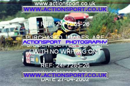 Photo: 24F7285-26 ActionSport Photography 27/04/2002 Camberley Kart Club  _4_JuniorMax #69