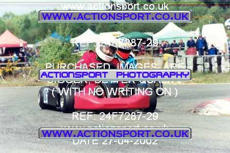 Photo: 24F7287-29 ActionSport Photography 27/04/2002 Camberley Kart Club  _6_RotaxMax #26