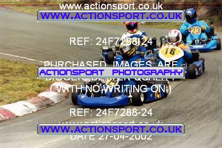 Photo: 24F7288-24 ActionSport Photography 27/04/2002 Camberley Kart Club  _7_125Gearbox #9990