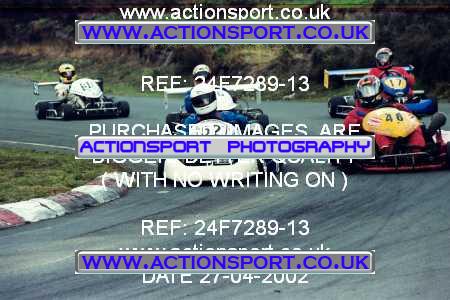 Photo: 24F7289-13 ActionSport Photography 27/04/2002 Camberley Kart Club  _8_250Gearbox #9990