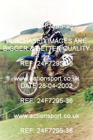 Photo: 24F7295-36 ActionSport Photography 28/04/2002 AMCA Clee Hill Victors - The Llan  _2_125Seniors #129