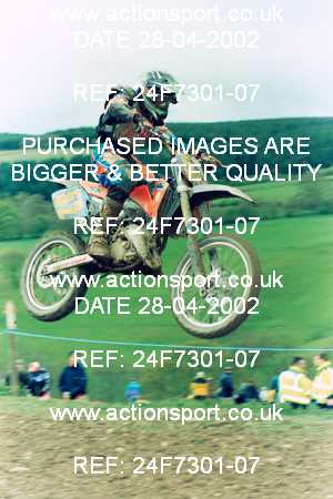 Photo: 24F7301-07 ActionSport Photography 28/04/2002 AMCA Clee Hill Victors - The Llan  _5_125Experts #52