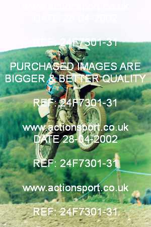 Photo: 24F7301-31 ActionSport Photography 28/04/2002 AMCA Clee Hill Victors - The Llan  _5_125Experts #52