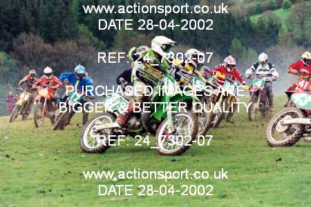 Photo: 24_7302-07 ActionSport Photography 28/04/2002 AMCA Clee Hill Victors - The Llan  _6_250-750Seniors #81