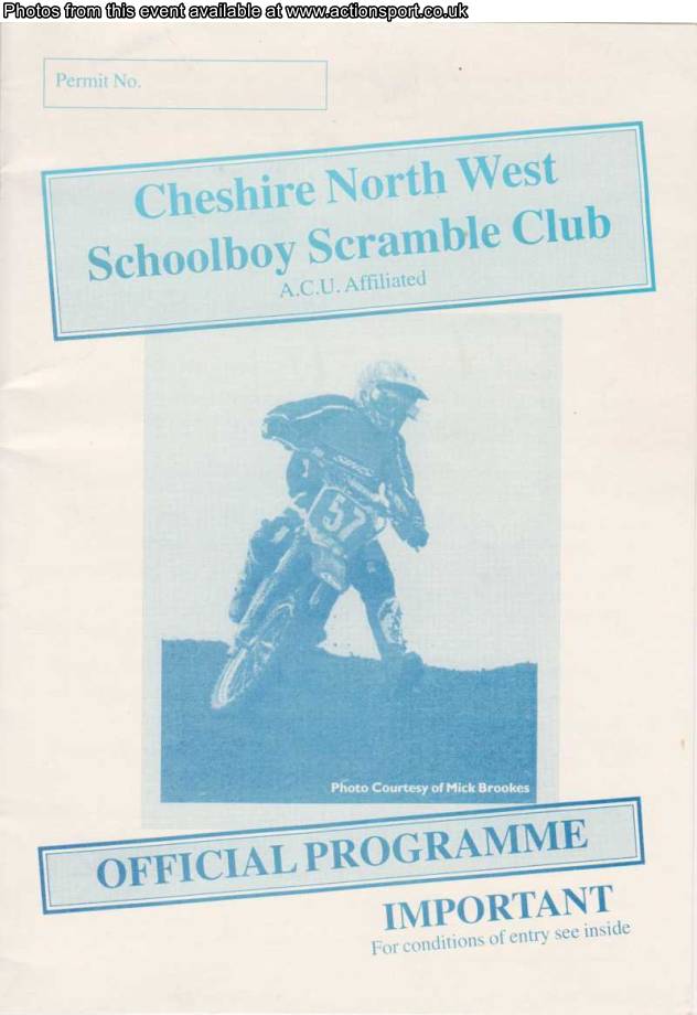 Event programme page