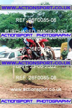 Photo: 26F0085-06 ActionSport Photography 23/06/2002 AMCA Shrewsbury & District MCC [Vets Championship] - Condover  _3_JuniorsGroup2 #54