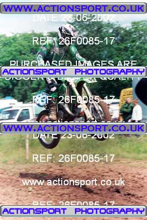 Photo: 26F0085-17 ActionSport Photography 23/06/2002 AMCA Shrewsbury & District MCC [Vets Championship] - Condover  _3_JuniorsGroup2 #83
