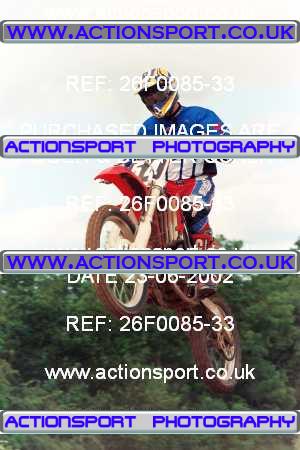Photo: 26F0085-33 ActionSport Photography 23/06/2002 AMCA Shrewsbury & District MCC [Vets Championship] - Condover  _3_JuniorsGroup2 #54