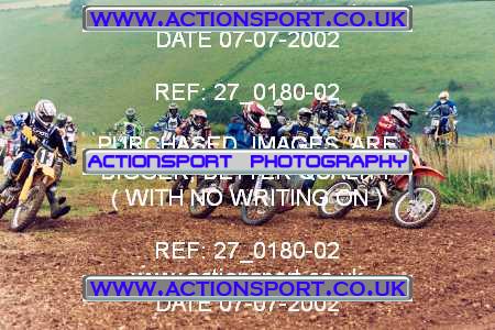 Photo: 27_0180-02 ActionSport Photography 07/07/2002 AMCA Marshfield MXC - Marshfield _1_125JuniorsGroup1 #59