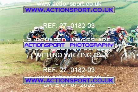 Photo: 27_0182-03 ActionSport Photography 07/07/2002 AMCA Marshfield MXC - Marshfield _2_250-750Seniors #71
