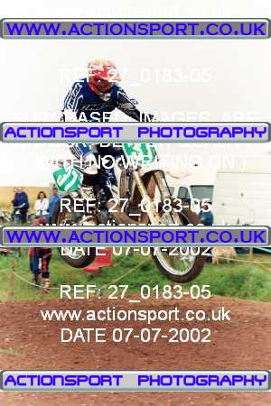 Photo: 27_0183-05 ActionSport Photography 07/07/2002 AMCA Marshfield MXC - Marshfield _2_250-750Seniors #37
