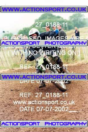 Photo: 27_0188-11 ActionSport Photography 07/07/2002 AMCA Marshfield MXC - Marshfield _4_125JuniorsGroup2 #7000