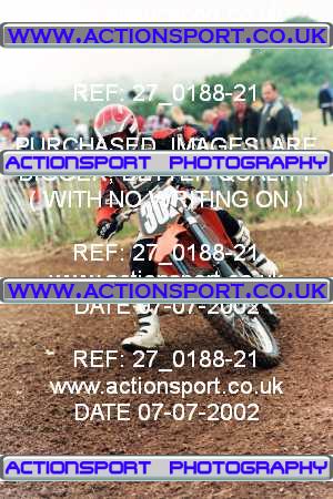 Photo: 27_0188-21 ActionSport Photography 07/07/2002 AMCA Marshfield MXC - Marshfield _4_125JuniorsGroup2 #302