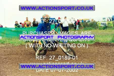 Photo: 27_0189-01 ActionSport Photography 07/07/2002 AMCA Marshfield MXC - Marshfield _5_250-750Experts #40
