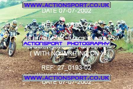 Photo: 27_0193-02 ActionSport Photography 07/07/2002 AMCA Marshfield MXC - Marshfield _7_125Experts-125Seniors #22