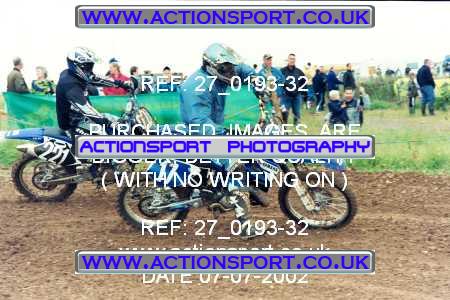 Photo: 27_0193-32 ActionSport Photography 07/07/2002 AMCA Marshfield MXC - Marshfield _7_125Experts-125Seniors #17