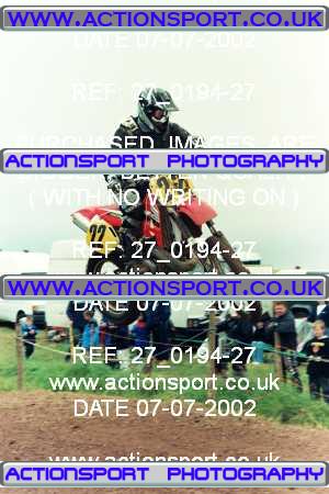 Photo: 27_0194-27 ActionSport Photography 07/07/2002 AMCA Marshfield MXC - Marshfield _7_125Experts-125Seniors #22