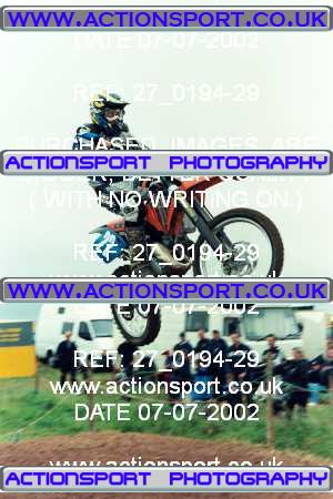 Photo: 27_0194-29 ActionSport Photography 07/07/2002 AMCA Marshfield MXC - Marshfield _7_125Experts-125Seniors #22