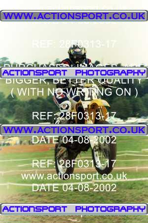 Photo: 28F0313-17 ActionSport Photography 04/08/2002 Moredon SSC Aces of Motocross _6_AMX1 #28