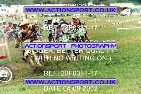 Photo: 28F0331-17 ActionSport Photography 04/08/2002 Moredon SSC Aces of Motocross _4_BW85s #34