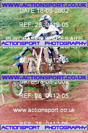 Photo: 28_0412-05 ActionSport Photography 18/08/2002 AMCA Teignbridge MXC - Littlehempston  _1_JuniorsGroup1 #31