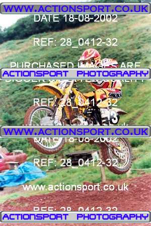 Photo: 28_0412-32 ActionSport Photography 18/08/2002 AMCA Teignbridge MXC - Littlehempston  _4_JuniorsGroup2 #3