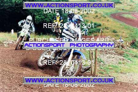 Photo: 28_0413-01 ActionSport Photography 18/08/2002 AMCA Teignbridge MXC - Littlehempston  _1_JuniorsGroup1 #31