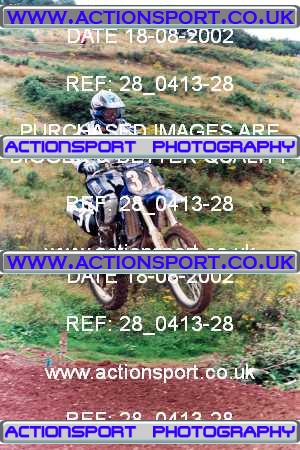 Photo: 28_0413-28 ActionSport Photography 18/08/2002 AMCA Teignbridge MXC - Littlehempston  _1_JuniorsGroup1 #31