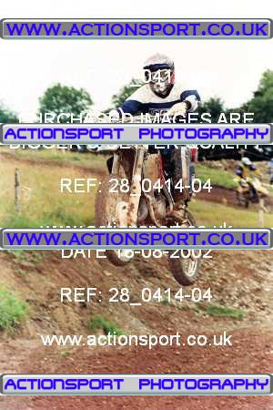 Photo: 28_0414-04 ActionSport Photography 18/08/2002 AMCA Teignbridge MXC - Littlehempston  _1_JuniorsGroup1 #78