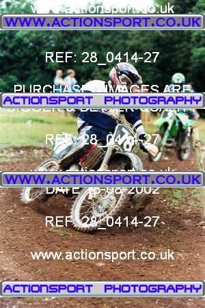 Photo: 28_0414-27 ActionSport Photography 18/08/2002 AMCA Teignbridge MXC - Littlehempston  _1_JuniorsGroup1 #78