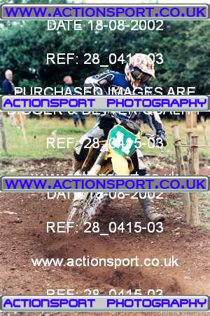 Photo: 28_0415-03 ActionSport Photography 18/08/2002 AMCA Teignbridge MXC - Littlehempston  _2_Seniors #11