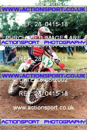 Photo: 28_0415-18 ActionSport Photography 18/08/2002 AMCA Teignbridge MXC - Littlehempston  _2_Seniors #42