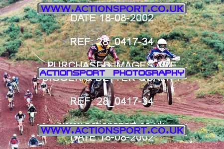 Photo: 28_0417-34 ActionSport Photography 18/08/2002 AMCA Teignbridge MXC - Littlehempston  _3_Experts #40