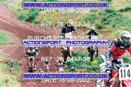 Photo: 28_0417-38 ActionSport Photography 18/08/2002 AMCA Teignbridge MXC - Littlehempston  _3_Experts #91
