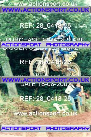 Photo: 28_0418-26 ActionSport Photography 18/08/2002 AMCA Teignbridge MXC - Littlehempston  _3_Experts #39