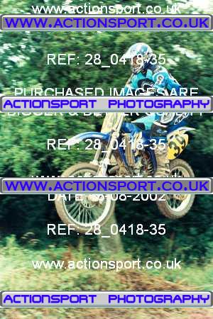 Photo: 28_0418-35 ActionSport Photography 18/08/2002 AMCA Teignbridge MXC - Littlehempston  _3_Experts #39