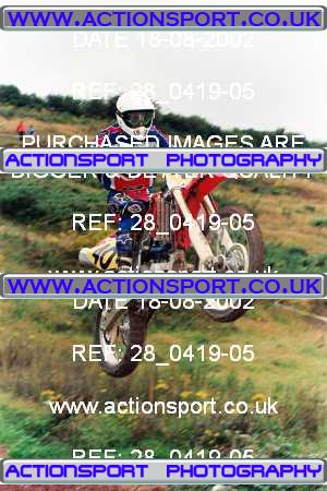 Photo: 28_0419-05 ActionSport Photography 18/08/2002 AMCA Teignbridge MXC - Littlehempston  _3_Experts #40